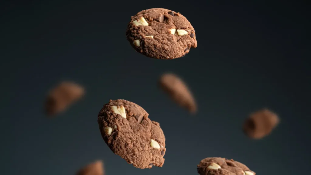 Informasjonskapsler illustrert med kjeks